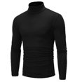 thumbnail image 1 of Chandail Col Montant en Coton pour Hommes Gris Clair 3TG, 1 of 4