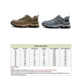 thumbnail image 2 of UKAP Men Safety Shoes Anti-smash Work Shoe Slip Resistant Sneakers Working Hiking Boots Lightweight Grey 7, 2 of 9