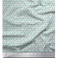 thumbnail image 1 of Soimoi Poly Georgette Fabric Flower Artistic Print Fabric by The Yard 42 Inch Wide, 1 of 3