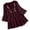 Wine, variant on lcziwo Womens Flowy Summer Tops 3/4 Sleeve Linen Shirts Mexican Embroidered Boho Tunic Casual Loose Beach Tees Cute Dressy Blouse Wine,XXL