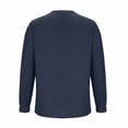 thumbnail image 3 of AherBiu Chandails à Manches Longues pour Hommes Col Ras du Cou Coupe Décontractée Hauts Automne Hiver Décontractés Amples Légers Chandail, 3 of 5