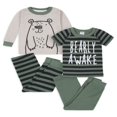 thumbnail image 1 of Toddler Boy Snug Fit Cotton Pajamas  4pc Set  Sizes 12 Months-5T, 1 of 9