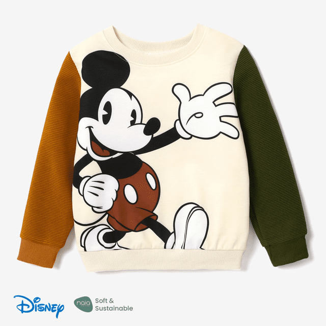 Disney Disney Mickey and Friends Toddler Boy Mickey Mouse Pattern Print Long-sleeve Top or Pants