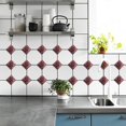 thumbnail image 4 of 40Pcs Wood Grain Pattern Tile Sticker Self Adhesive Tiles Art Diagonal 3D Floor Sticker for Bathroom Kitchen Decor,40 x Diagonal Wall Sticker,gray, 4 of 9