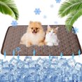 thumbnail image 1 of Liquidation! KITTEHIGM Tapis de Refroidissement pour Animaux, Tapis Rafraîchissant pour Chiens et Chats, Résistant à l'Usure, Lavable, Confortable et Respirant, Tapis de Couchage pour l'Été par Temps Chaud, Liquidation d'Entrepôt, Offre Éclair, 1 of 7