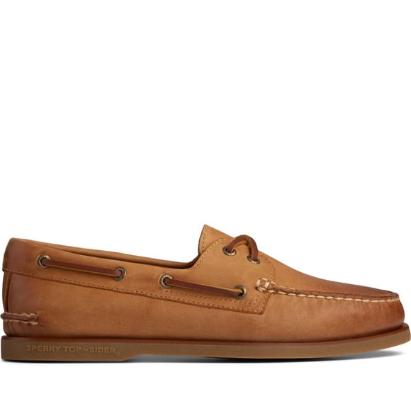 Sperry Chaussure Bateau à 2 Oeillets pour Homme Gold A/O, Beige Moyen, 9,5