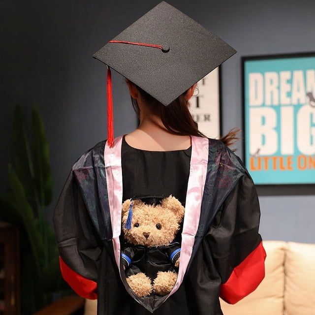 4th Of July Decorations for The Home,Graduation Bear Class Of 2023 Graduation Plush 9 Inch Graduation Bear Gift Kindergarten Graduation Stuffed Graduation Doll with Diploma and Sash