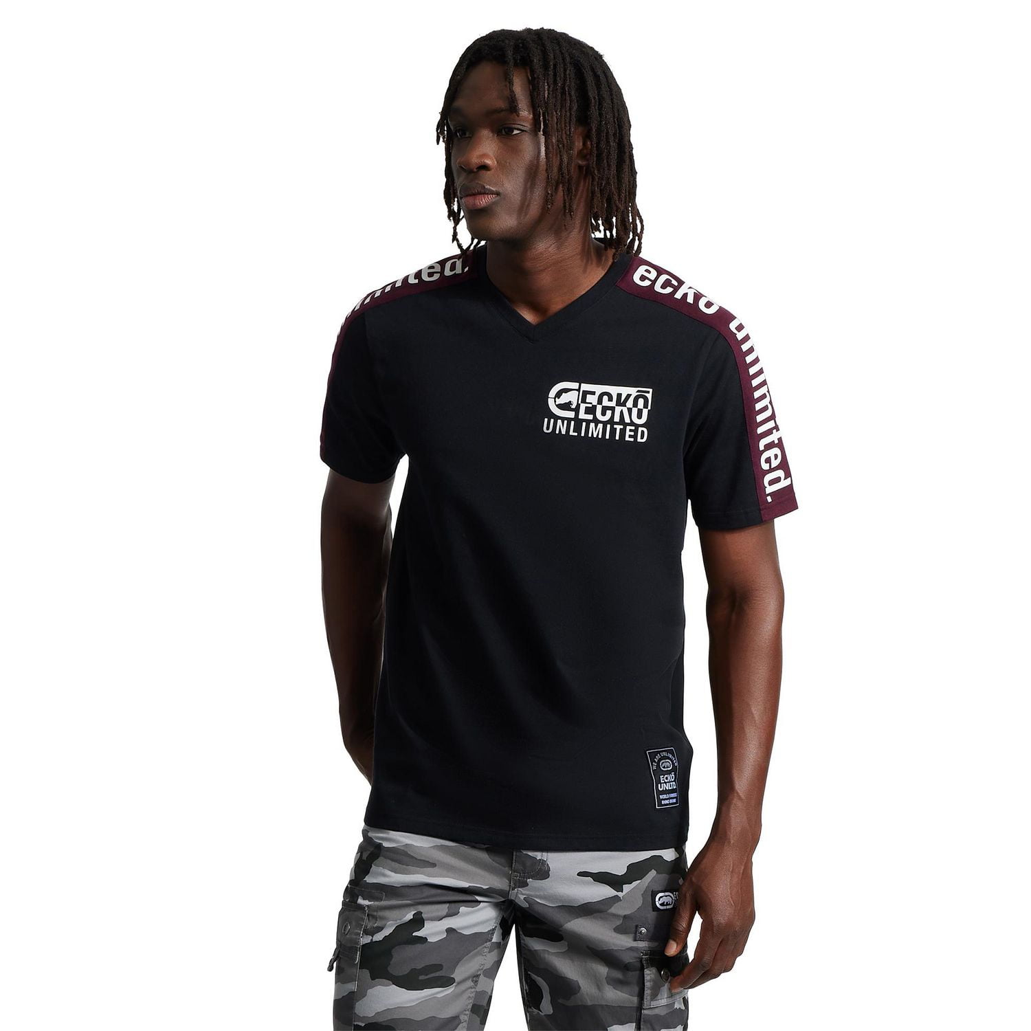 Ecko Men’s Walk This Way V-neck Shirt
