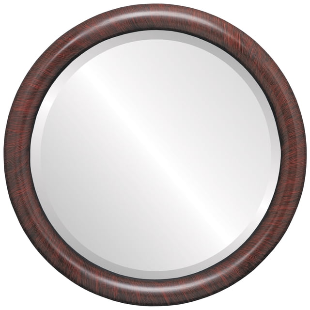 Miroir Encadré Pasadena - Cerisier Vintage