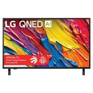 LG 43" QNED82 4K Intelligent TV α7 AI Processeur HDR10 WebOS 25 Alexa prête 43QNED82AAA - Ouvrir la boîte