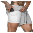 thumbnail image 1 of Men Athletic Outdoor Workout Running Shorts Sport Pants, 1 of 3