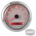 thumbnail image 1 of Tachometer, 0-8000RPM 85mm Boat Tacho Gauge Universal Pointer Type IP67 Waterproof  For RVs For Yachts White,Black, 1 of 8