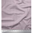 thumbnail image 1 of Soimoi Velvet Fabric Geometric Small Print Fabric by Yard 58 Inch Wide, 1 of 3