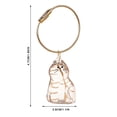 thumbnail image 3 of Cat Hair Keepsake Keychain Pet Memorial Storage Bottle For Collecting Cat Unique For Cat Lovers, 3 of 4