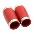 thumbnail image 1 of 2 Pcs Clarinette en Bakélite Professionnelle Résistante à l'Usure Section Ajustable Accord 65 mm Plastique Si Bémol Accessoires d'Instrument de Musique Rouge, 1 of 6