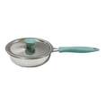 thumbnail image 1 of veasfak Frying Pan Soup Pot Stainless Steel with Kitchen Cookware, Multifunctional Egg Blue frying pan, 1 of 9