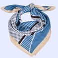 thumbnail image 1 of Womens Silk Like HeadTop for Fashion Pattern Large Square Satin Headscarf Wraps, 1 of 4
