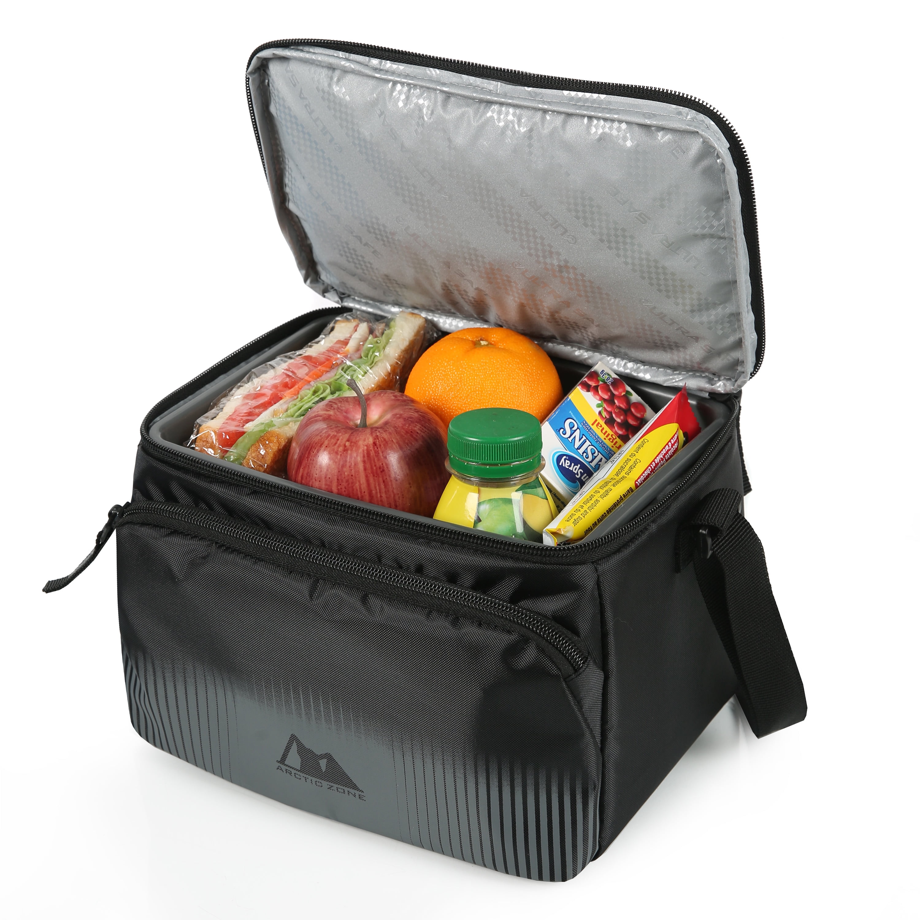 Arctic Zone Hardbody Lunch pack with Ice pack, Removable Liner, and Durable Polyester Exterior