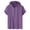 Purple, variant on cfhntfmh Short Sleeve Hoodies for Men Basic Solid Cotton Clothes Big and Talls Casual Drawstring Pullover Shirts