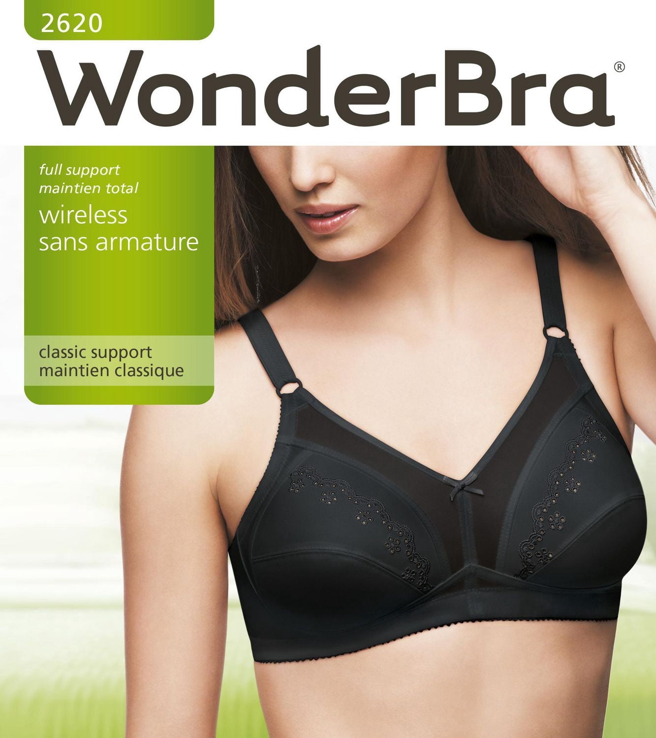 WonderBra Classic Support Wireless Bra