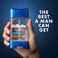 thumbnail image 4 of Gillette Antiperspirant and Deodorant for Men, Clear Gel, Cool Wave, 4 of 18