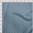 thumbnail image 4 of oneOone Cotton Silk Light Blue Fabric Goddess Durga Face Sewing Craft Projects Fabric Prints By Yard 42 Inch Wide, 4 of 5