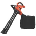 thumbnail image 1 of BLACK+DECKER 12 Amp 3-in-1 Electric Leaf Blower & Mulcher with Leaf Vacuum Kit, 1 of 5