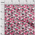 thumbnail image 2 of oneOone Cotton Poplin Pink Fabric Abstracts Craft Projects Decor Fabric Printed By The Yard 56 Inch Wide, 2 of 5