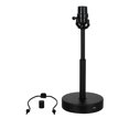 thumbnail image 3 of hometrends 20"H Black with USB Charging Port Lamp Base, 3 of 4