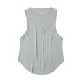 thumbnail image 2 of Kmbangi Men Sports Tank Top Sleeveless Round Neck Tops Running Fitness Tops, 2 of 7