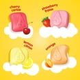 thumbnail image 2 of STARBURST Airs, Original Fruit Gummy Candy, Sharing Bag, 122g, 2 of 7