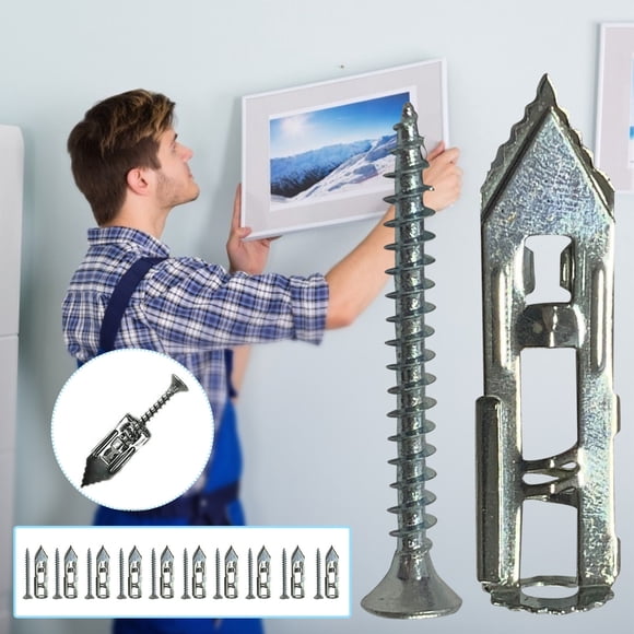 Vaidha Self-Drilling Anchors With Screws Carbon Steel Hollow Wall Tapping Screw