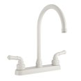 thumbnail image 2 of Dura Faucet DF-PK330HC-WT RV J-Spout Kitchen Sink Faucet (White), 2 of 2