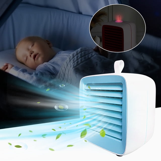 Up to 65% Off!Portable Air Conditioners Cooling Fan USB Cooler Portable Desktop Fan Student Dormitory Condition