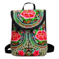 thumbnail image 2 of Amzcrzy Storage and Organization A Knapsack Ethnic Style Bag Embroidered Small Backpack Yunnan Embroidered Bag Embroidered Shoulders Bag Home Storage Organization and Storage Storage Container, 2 of 5