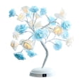 thumbnail image 2 of Magnifique Bouquet de Roses Arbre à DEL Lampe de Table Lumières Fête Mariage Déco Maison Cadeau, 2 of 6