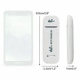 thumbnail image 4 of 4G LTE WiFi Wireless USB Dongle Stick Mobile Hotspot Modem SIM Card (White), 4 of 8