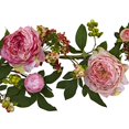 thumbnail image 3 of Nearly Natural 4539 60'' Mixed Peony & Berry Garland, 3 of 5