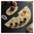thumbnail image 4 of Brocade Floating Gold Fabric Tea Mat Zen Anti-scalding Tea Mat Heat Insulation Mat High-grade Tea Ceremony Spare Parts, 4 of 6