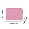 thumbnail image 2 of Housse de Protection pour Ordinateur Portable 14 Pouces, Doublure Douce, Housse Rembourrée à Fermeture Éclair, Sac de Transport Compatible, 2 of 2
