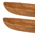 thumbnail image 3 of 2x Trough Shaped Coco Liners for Garden Inserts Replacement Liner Flow, 3 of 7