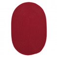thumbnail image 1 of Colonial Mills TG72R096X120 8 x 10 Pi Tortuga Zone Ovale Tapis&44; Rouge, 1 of 1