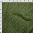 thumbnail image 4 of oneOone Velvet Dark Green Fabric Abstracts Craft Projects Decor Fabric Printed By The Yard 58 Inch Wide, 4 of 5