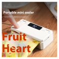 thumbnail image 4 of Plastic Bag Sealer Crimpit Wrap Sealer Mini Bag Sealer Sealing Machine Small Household Sealer Wrap Sealer Press And Seal Wrap Vacuum Sealer Machine ,Easy to Use, 4 of 6