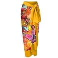 thumbnail image 4 of Maillot de Bain une Pièce pour Femmes avec Jupe de Plage Paréo Imprimé Floral Rétro Ensemble Bikini Deux Pièces, 4 of 4