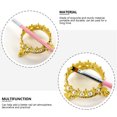 thumbnail image 4 of MasteelfCA 2 Pcs Porte-Stylo à Ongles Porte-Brosse Classique Couronne Perle Décoration de Manucure, 4 of 8