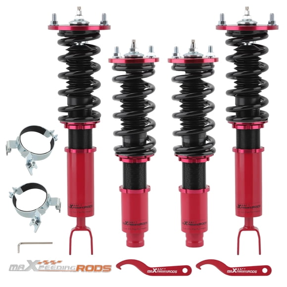 Maxpeedingrods Coilovers Suspension Kit w/ 24-way Damper For Honda Accord 90-97