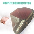 thumbnail image 4 of Universal Baby Stroller Mosquito Net, Encrypted Full Cover, Dust and Mosquito Prevention, Increased Size for Extra Protection, Suitable for All Stroller Models, 4 of 4