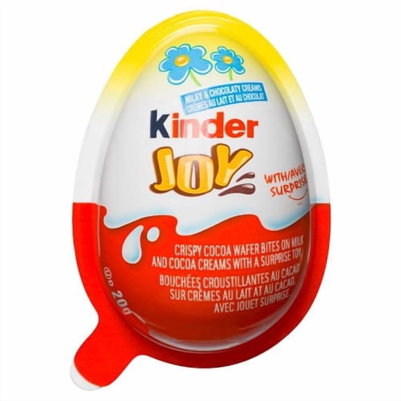 Kinder Joy Egg with Toy, Easter Candy, 1 Easter Egg, 20g
