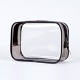 thumbnail image 2 of Clearance Sales Naittoop Transparent Large Capacity Cosmetic Travel Storage Bag, Plastic Zipper Wash Bag, 2 of 3
